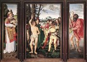 St Sebastian Altarpiece 1507 Reproduction