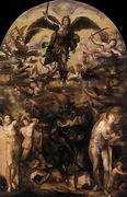 Fall of the Rebel Angels c. 1524 Reproduction