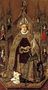 St Dominic Enthroned in Glory 1474-77 Reproduction