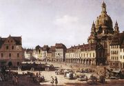 New Market Square in Dresden 1750 Reproduction