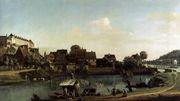 Pirna Seen from the Harbour Town 1753-55 Reproduction