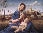 Madonna of the Meadow (Madonna del prato) 1505 Reproduction