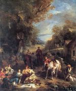 Hunting Picnic 1723 Reproduction