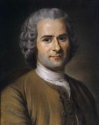 Portrait of Jean-Jacques Rousseau 1753 Reproduction