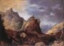 Mountain Scene with Bridges c. 1600 Reproduction