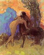 Woman And Centaur Reproduction