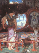 The Lady of Shalott 1889-92 Reproduction