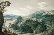 Extensive Landscape with the Flight into Egypt 1620s Reproduction