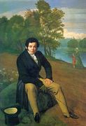 Portrait of Retired Major-General Karl Albrecht 1827 Reproduction