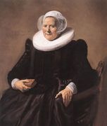 Portrait of a Seated Woman 1633 Reproduction