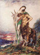 The Dead Poet Borne By A Centaur Reproduction