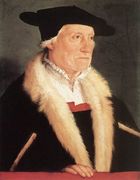 Portrait Of The Cosmographer Sebastien MÃ¼nster 1552 Reproduction