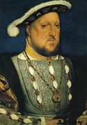 Portrait of Henry VIII 1536 Reproduction