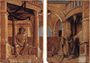 Diptych with Christ and the Mater Dolorosa c. 1520 Reproduction