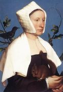 Portrait of a Lady with a Squirrel and a Starling 1527-28 Reproduction