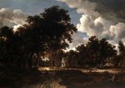 Wooded Landscape 1662 Reproduction