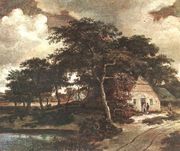 Landscape with a Hut c. 1660 Reproduction