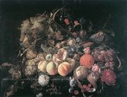 Still-Life with Flowers and Fruit Reproduction