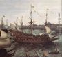 The Arrival At Vlissingen Of The Elector Palatinate Frederick V (detail) 1632 Reproduction