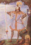 Portrait of George Clifford, Earl of Cumberland c. 1590 Reproduction