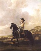 Equestrian Portrait of Pieter Schout 1660 Reproduction