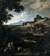 Heroic Landscape with Rainbow 1815 Reproduction