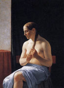 Seated Nude Model 1839 Reproduction