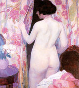 Nude with Drapery 1925 Reproduction