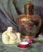 Oriental Still Life, Paris 1909 Reproduction