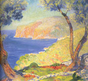 View from the Bluffs 1909 Reproduction