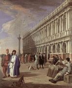 The Piazzetta and the Library 1720s Reproduction