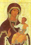 The Mother Of God Hodigitria 1502-03 Reproduction