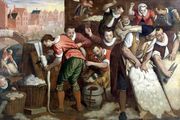 The Removal Of The Wool From The Skins And The Combing 1595 Reproduction