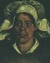 Head Of A Peasant Woman With White Cap IX Reproduction