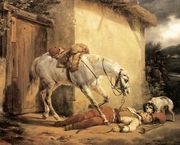 The Wounded Trumpeter 1819 Reproduction