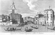 San Geremia and the Entrance of Cannaregio 1735 Reproduction