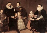 Family Portrait 1631 Reproduction