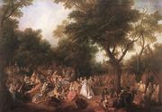 Fete in a Wood 1720-25 Reproduction