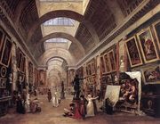 Design for the Grande Galerie in the Louvre 1796 Reproduction