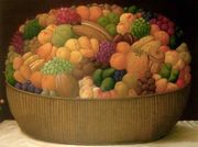 Basket Of Fruits Canasta De Frutas Reproduction