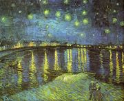 Starry Night Over The Rhone Reproduction