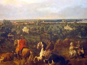 view on Lazienki in Warsaw Reproduction