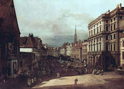 View from Vienna, flour market of Southwest northeast view Reproduction