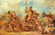 Triumph of Bacchus Reproduction