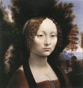 Portrait of Ginevra de Benci Reproduction