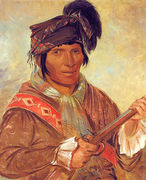 Co-ee-hÃ¡-jo, a Seminole Chief Reproduction