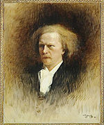 Portrait of Ignacy Paderewski Reproduction