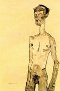 Standing nude man Reproduction