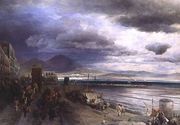 The Coast of Naples Reproduction