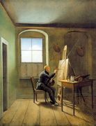 Georg Friedrich Kersting. Friedrich's Studio Reproduction